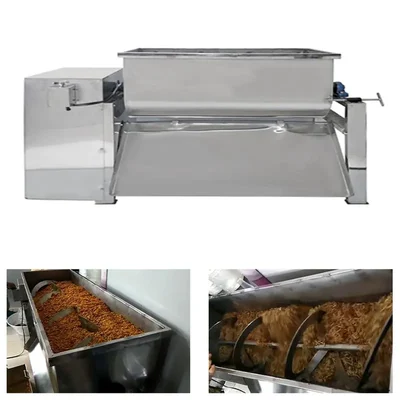 5 Feet Drum Length Namkeen Masala Mixing Machine with 2HP Motor